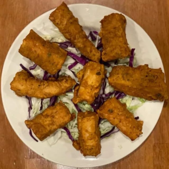 Fish Pakora.