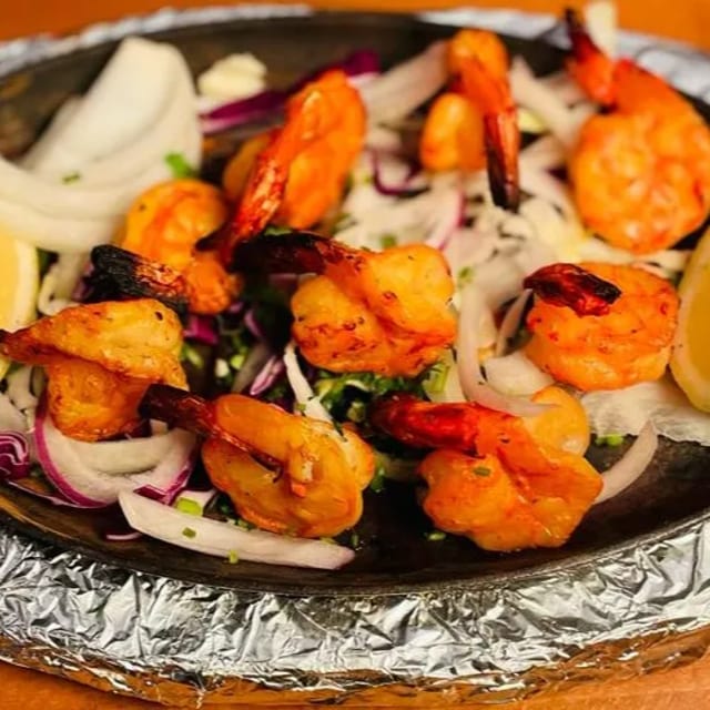 Shrimp Tandoori.