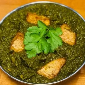 Fish Saag.