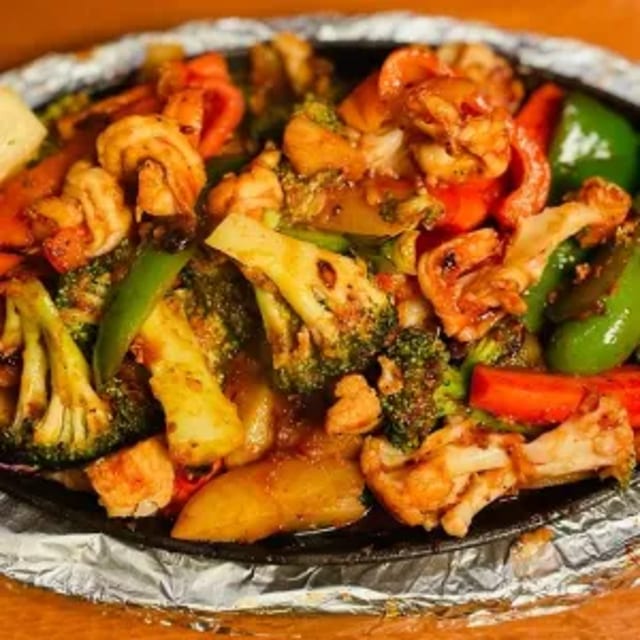 Shrimp Jalfrezi.