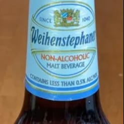 Weihenstephaner Hefeweizen Beer.